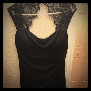NWT black knee length dress from Dress Barn